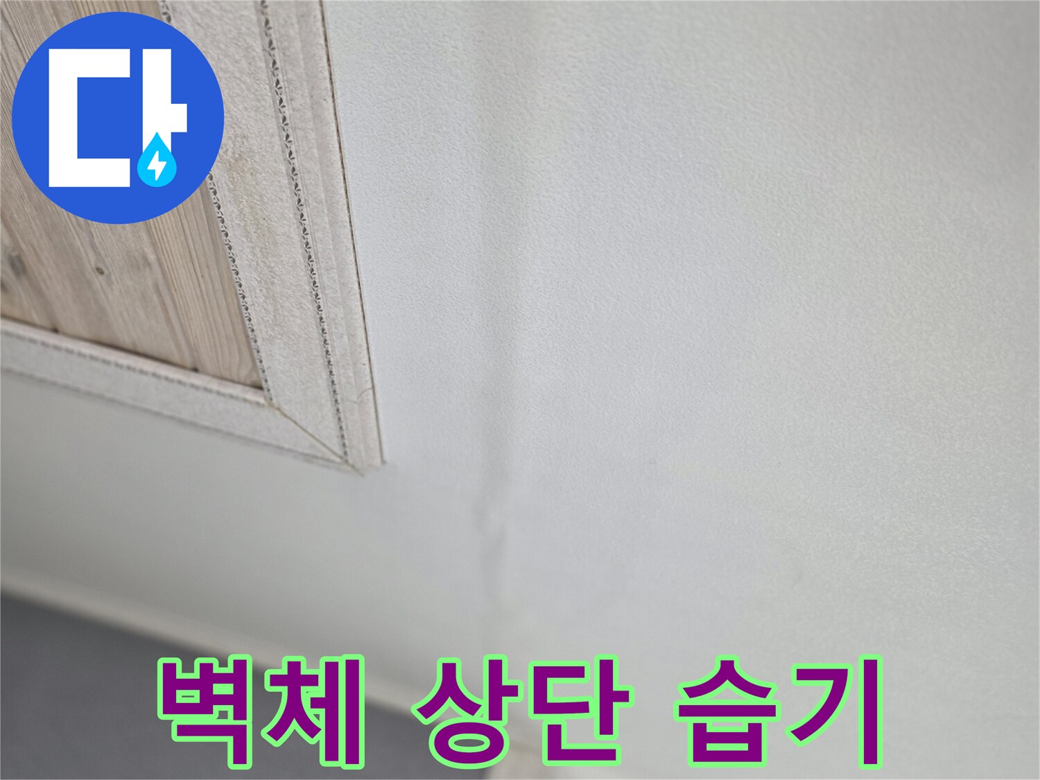 안산-상록구-현장의-습기-머금은-벽면-사진