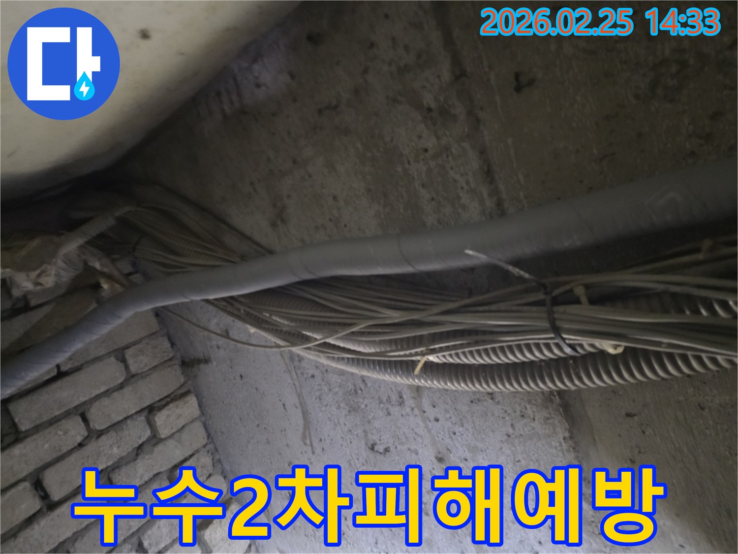 누수로 인한-곰팡이나 부식 등-2차 피해를 막기 위해-배관을 점검합니다