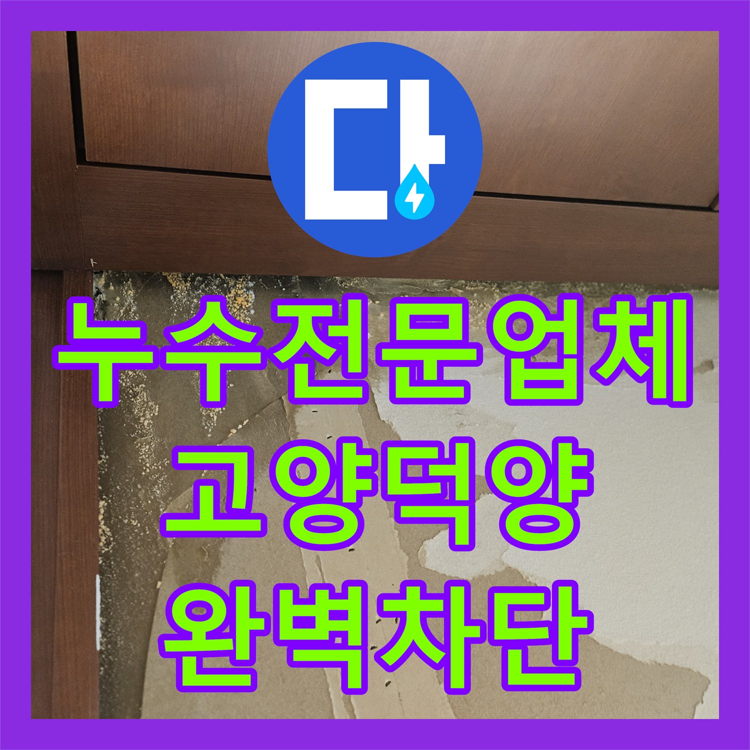 누수전문업체 화장실 옆 드레스룸 천장 누수를 정밀하게 해결한 고양시 덕양구 사례
