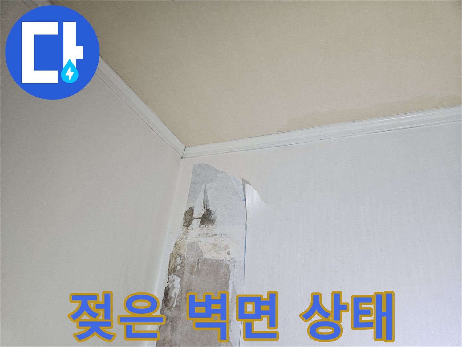 아파트-내부-벽면-마감재-박리-및-습기-노출