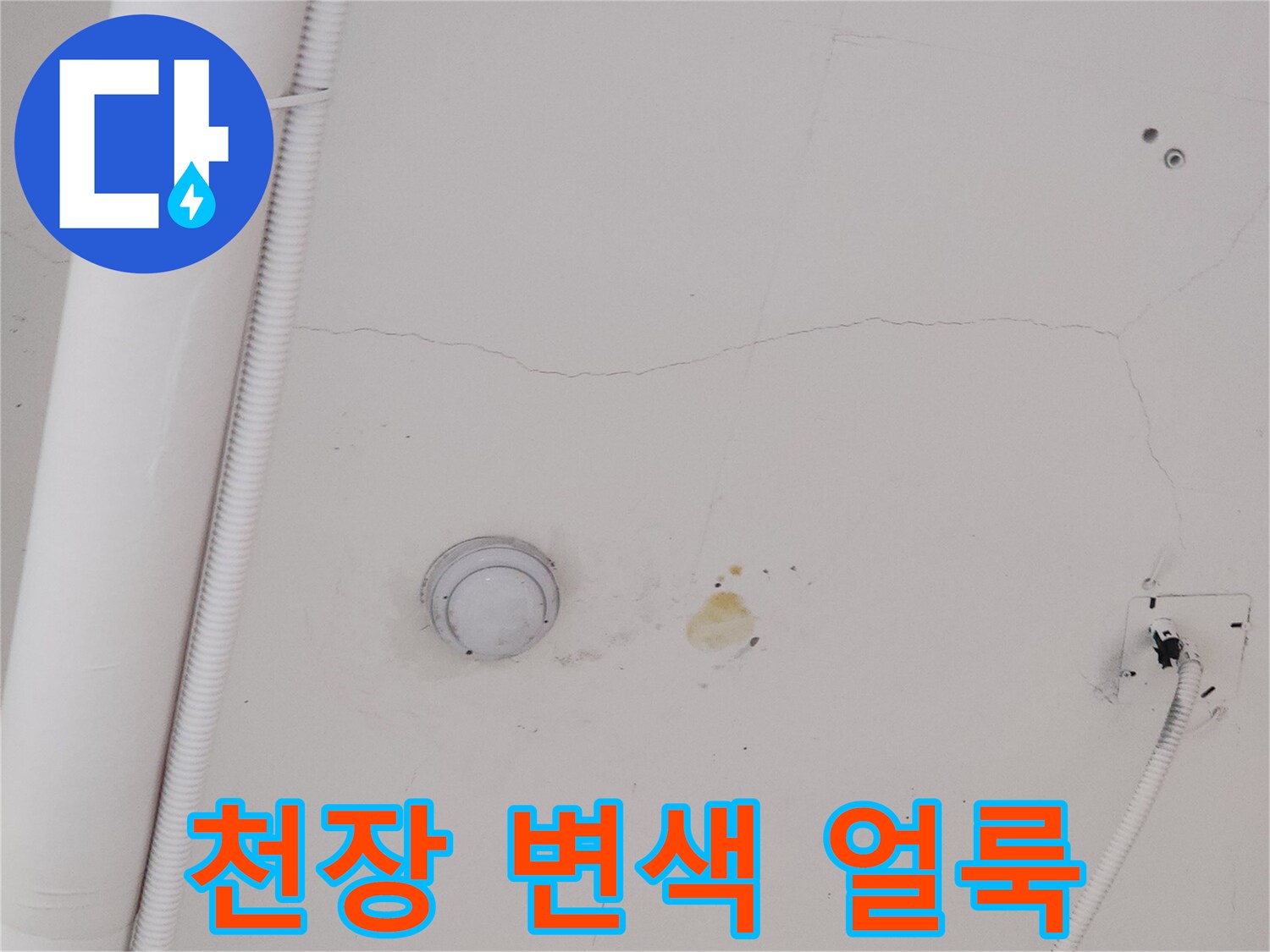 덕양구 지축동-천장 누수 흔적 사진