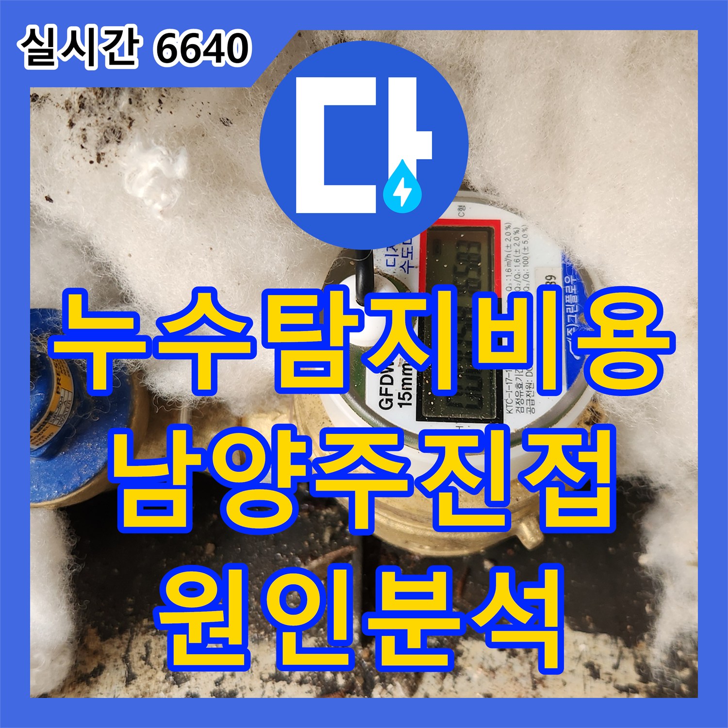 누수탐지비용 남양주시 진접읍 주택 바닥 습기와 곰팡이 원인 분석 과정