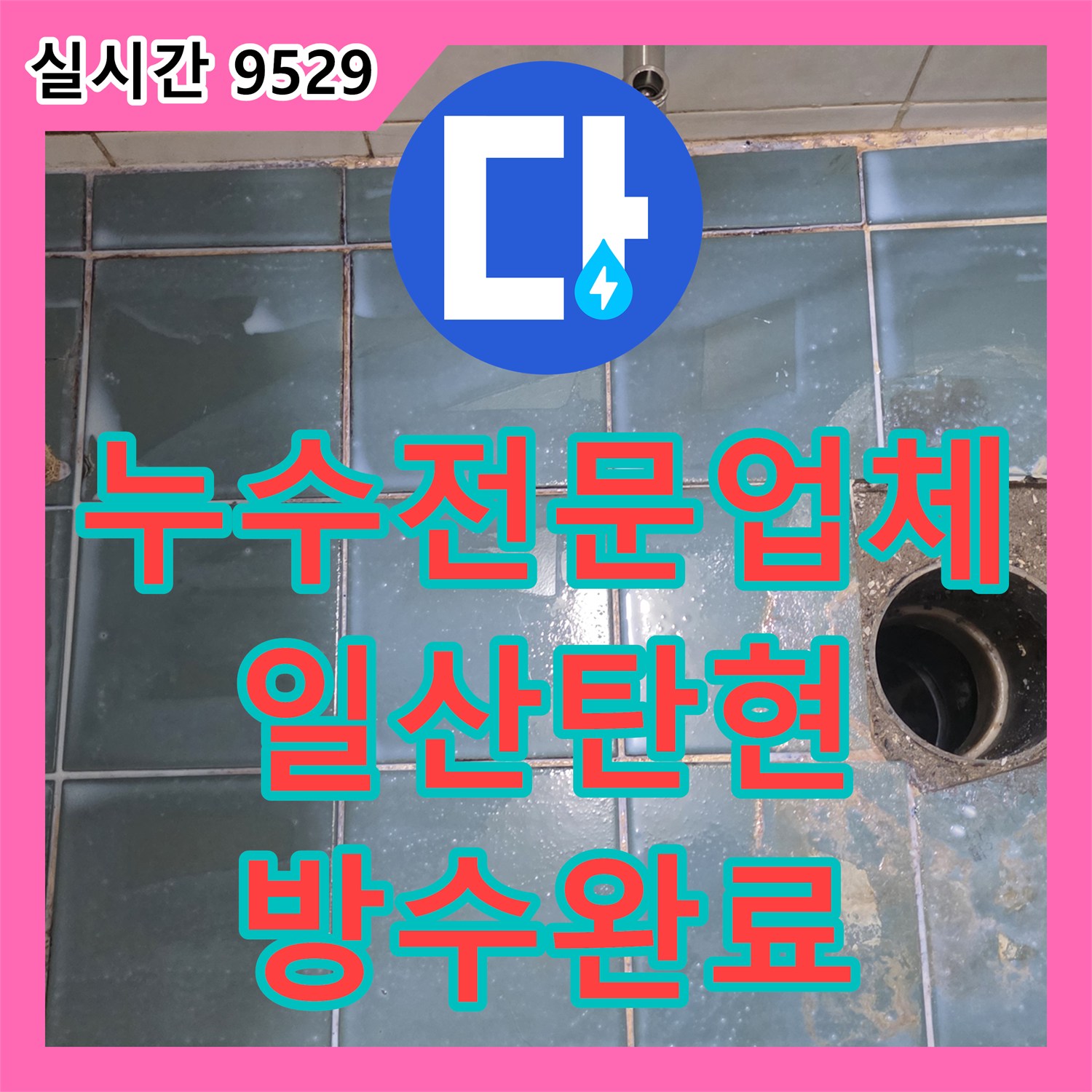 누수전문업체 욕실 내 노후 배관 교체와 방수 보강으로 하부층 습기 문제를 해결한 경기 고양시 일산서구 탄현동 현장